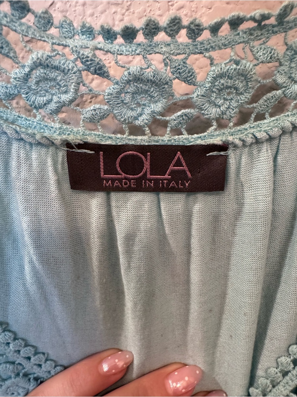 LOLA Aqua Butterfly Maxi Dress - Picture 4 of 10
